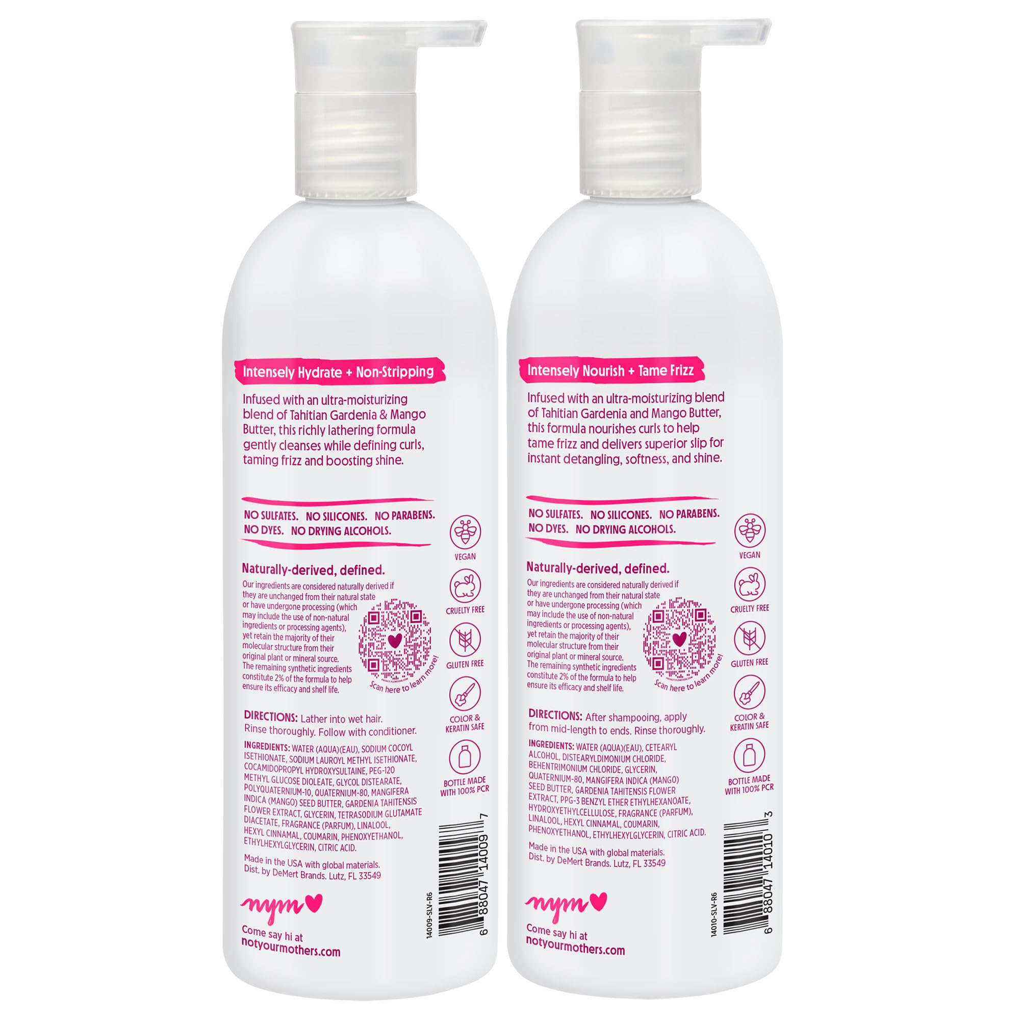 Not Your Mother's Naturals Curl Defining Tahitian Gardenia Lot de 2 shampoings et après-shampoing 473 ml