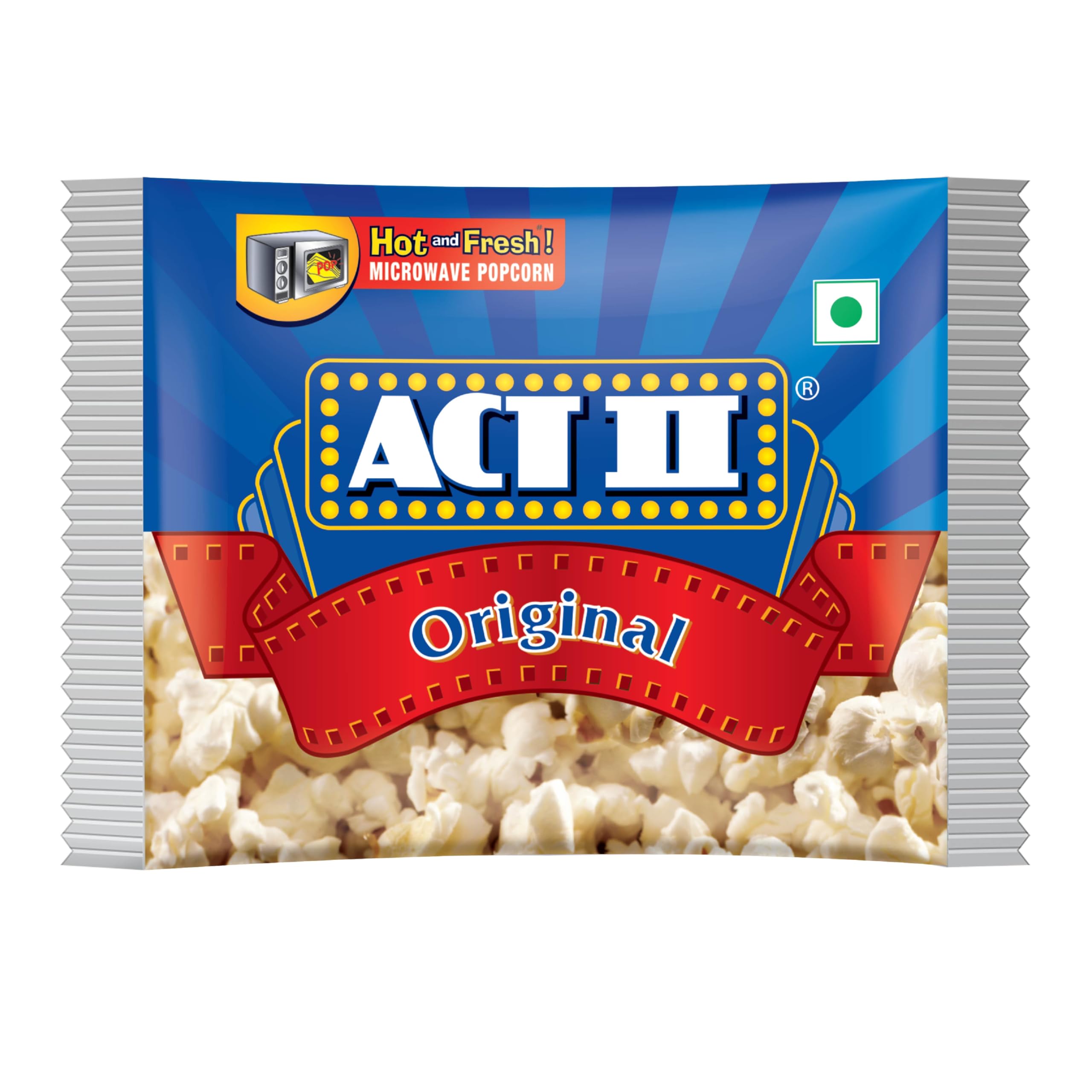 Act II Original Microwave Popcorn, 30g