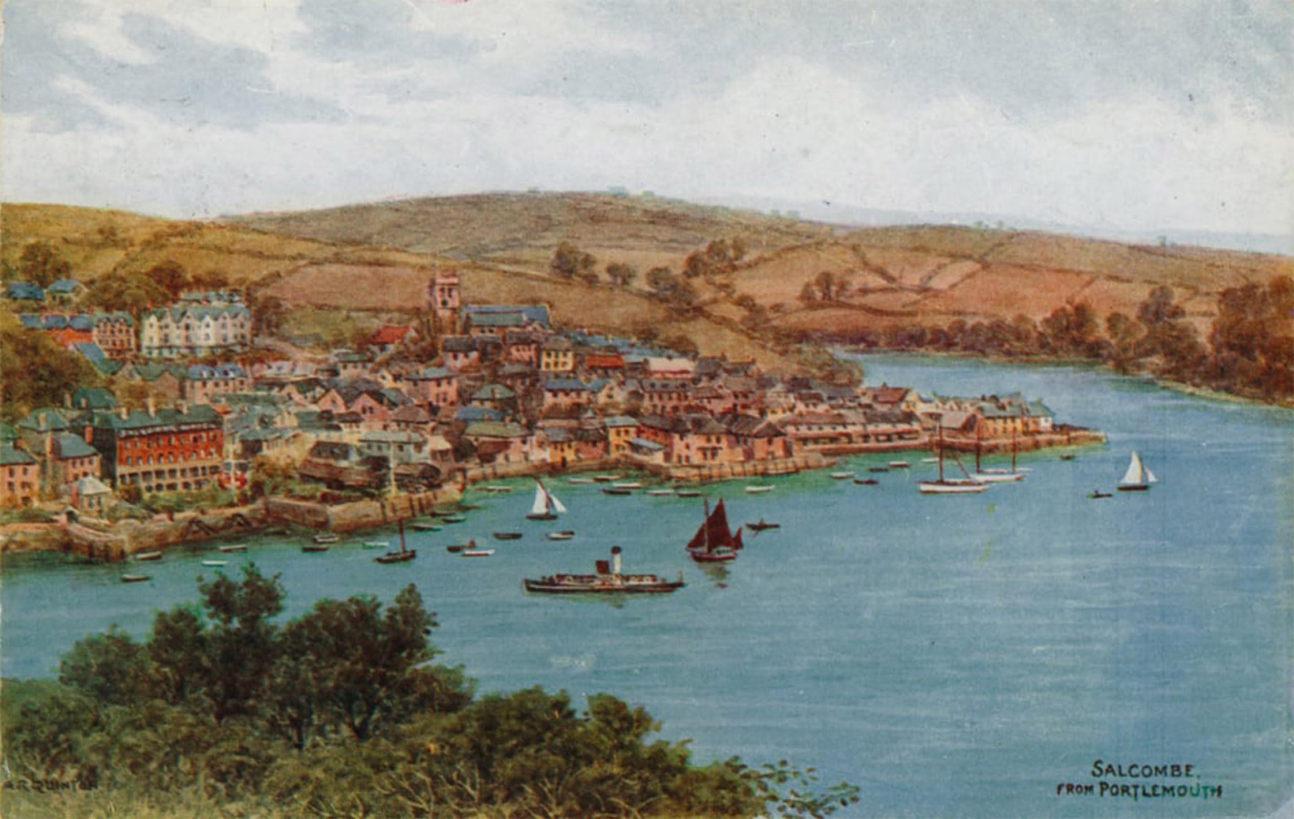 Impression Affiche Pour la Décoration Alfred Robert Quinton Peinture Salcombe - 5