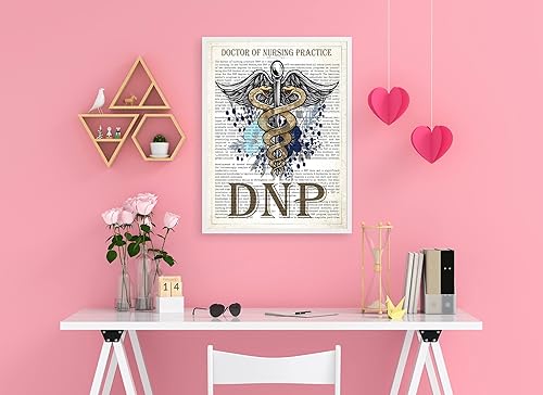 Miniatura 8 de LoveShineFlair Impresión artística de graduación DNP, idea de regalo DNP, impresión médica, decoración de enfermería