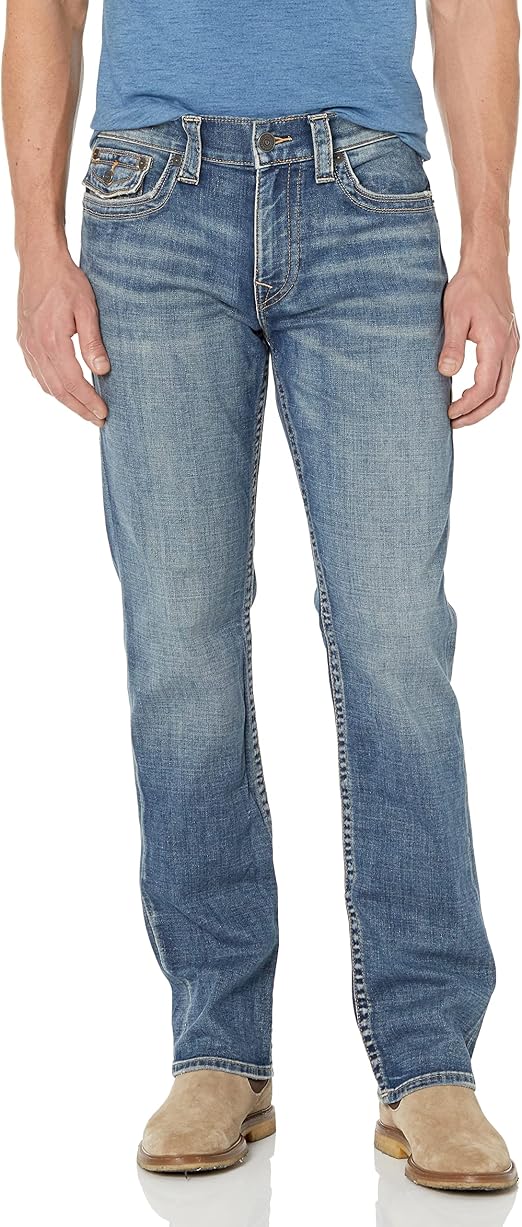 True Religion Men's Ricky Straight Leg 