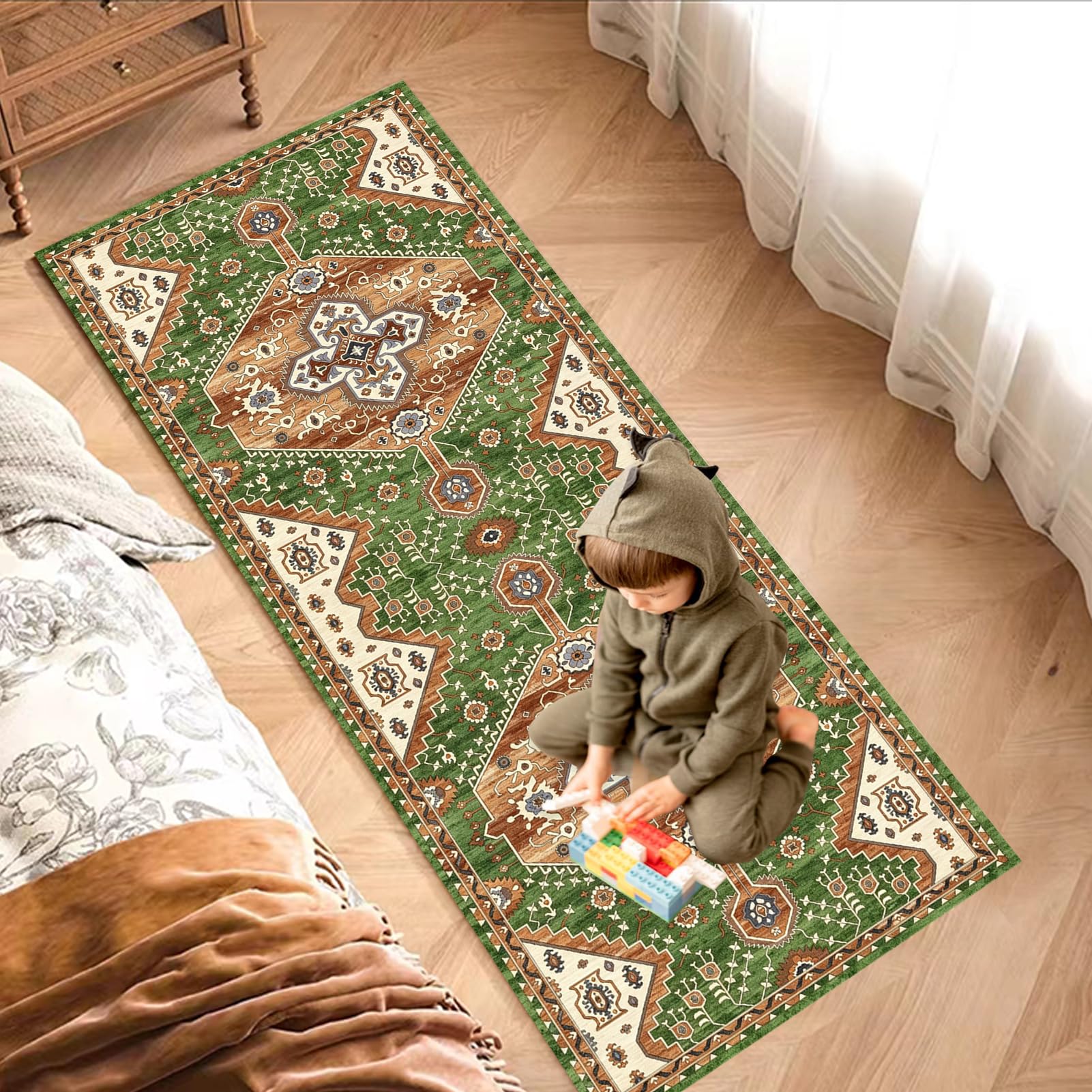 Tapis de Couloir Long, Tapis pour Cuisine Devant évier 40 x 400 cm
