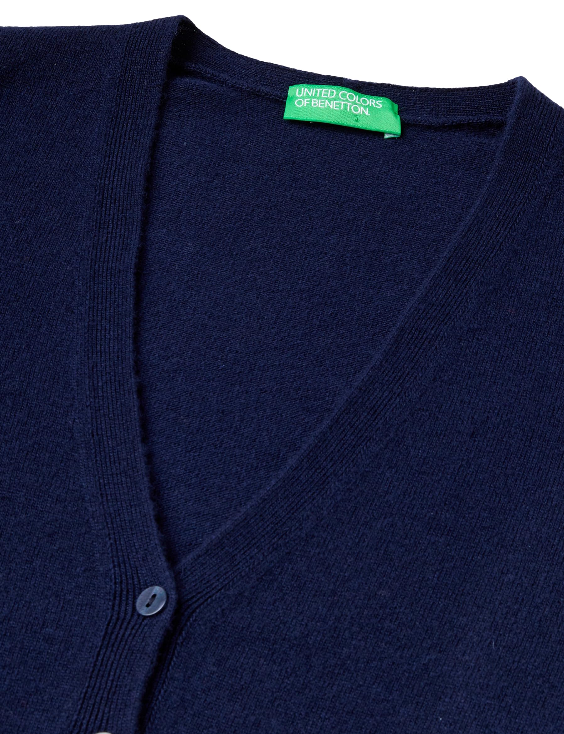 United Colors of Benetton Cardigan M/L 1002d6879 Manica Lunga Donna