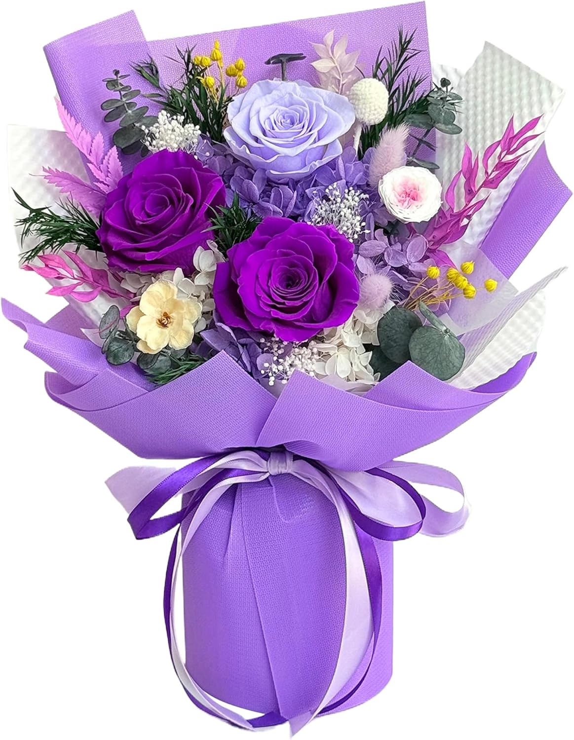 Vrioca Flowers for Delivery, Preserved Flowers Bouquets, Birthday Gifts for Women Mom