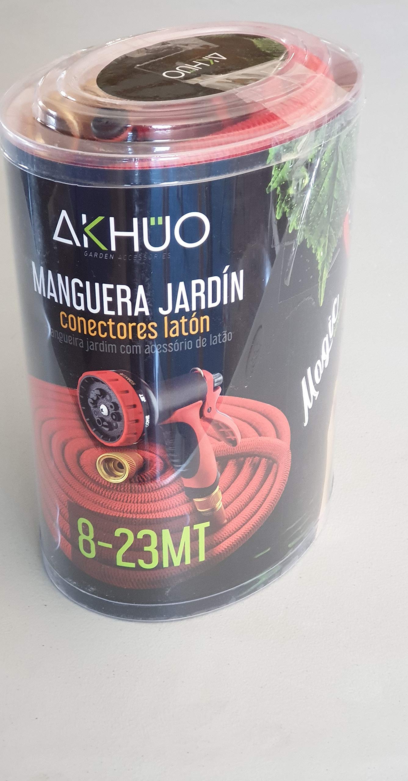 Alfa Dyser - Manguera Jardín con Conectores de Latón 8-23 MTS.