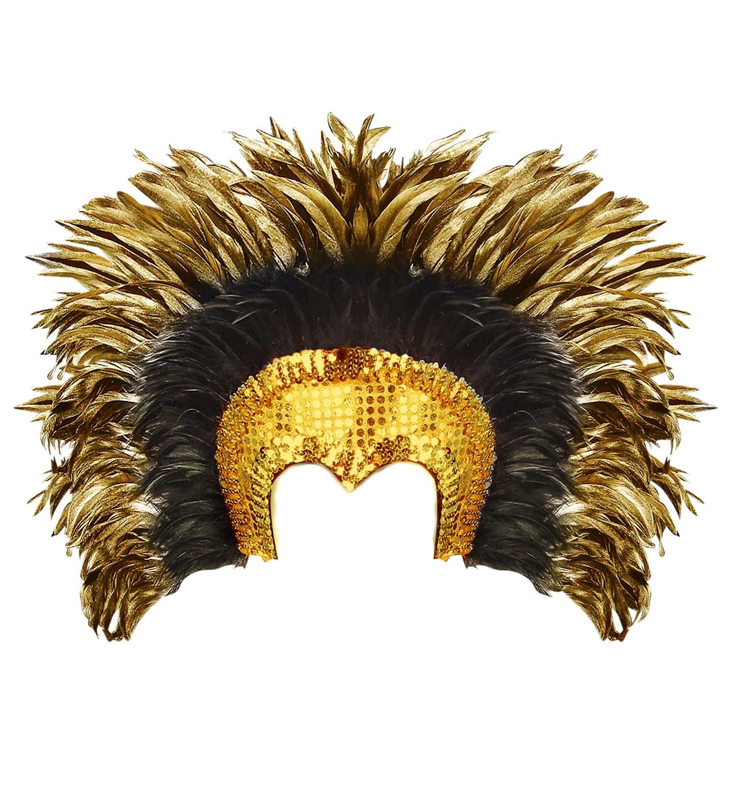 Copricapo Piume Argento Stile Moulin Rouge - Cerchietto Ballerina Anni '20, Carnevale, Feste