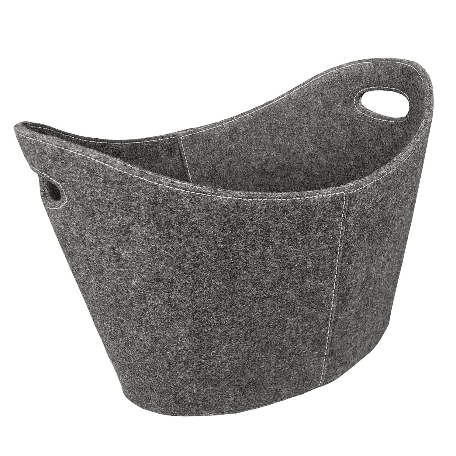 raik 21.02.667.2 Filzkorb Grau Oval, XL
