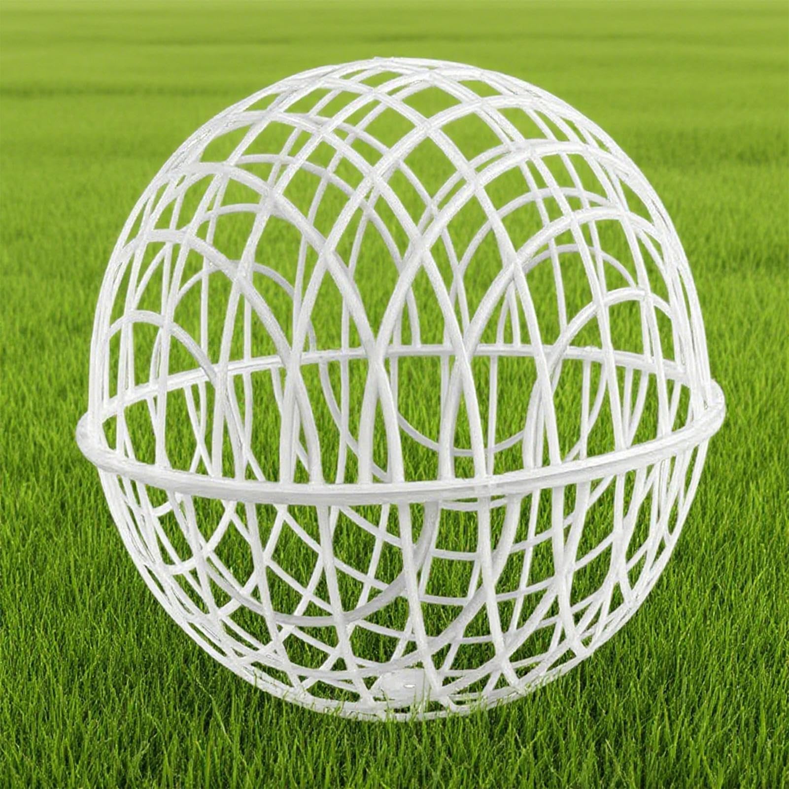 3 Pieces Ball-Shaped Movable Chicken Coop Chicken Balls Cage Farm Outdoor Rolling Bunny Duck Hutch Safe Walking Net Preventing Dog Bites Trampled by Horse — view 7