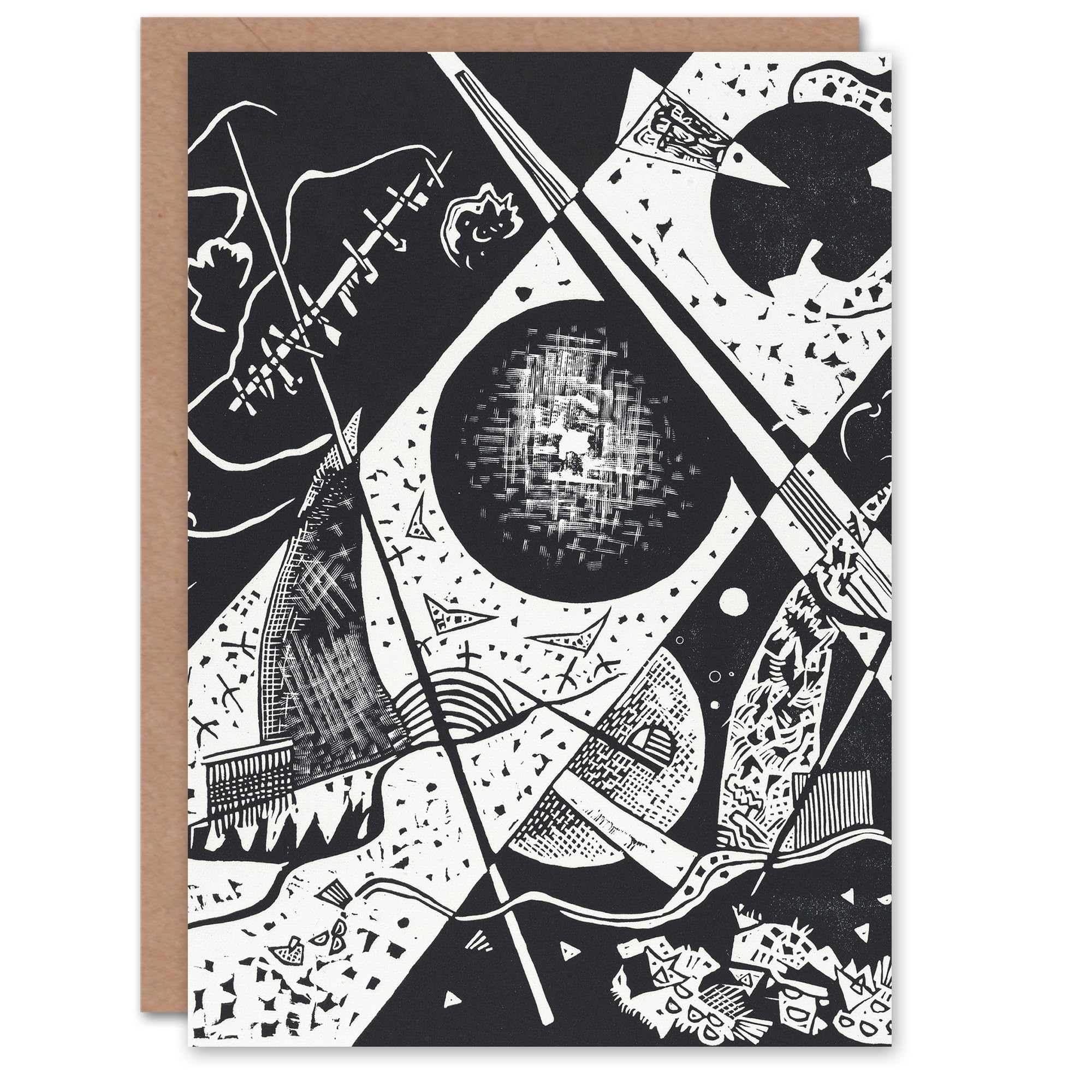 Artery8 Wassily Kandinsky Art Card Small Worlds VI Abstract Painting