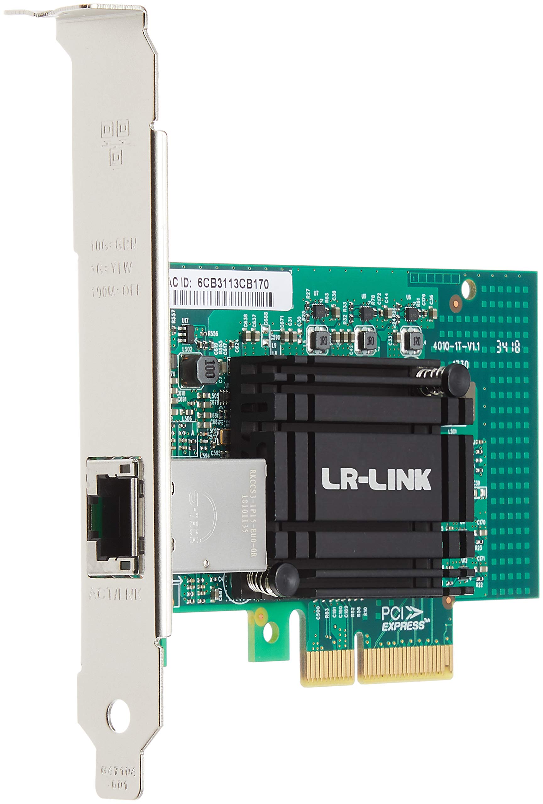 Amazon | LR-LINK PCIe x4 Gen2接続 10Gbps対応 シングルポート