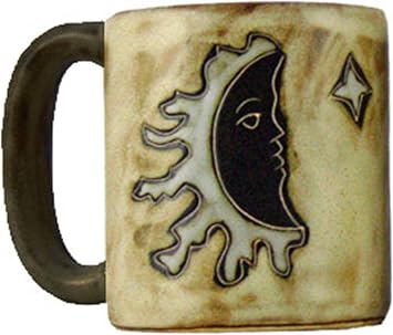 Mara Stoneware Mug - Sun - Moon Tan - 16 oz