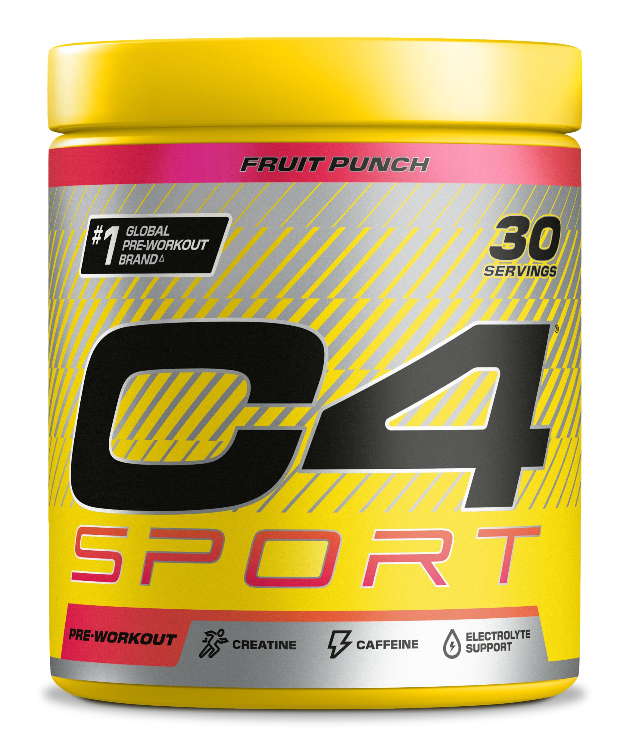 C4 Sport Pre Workout Pulver – Fruchtpunsch, 270 g (ca. 30 Portionen)