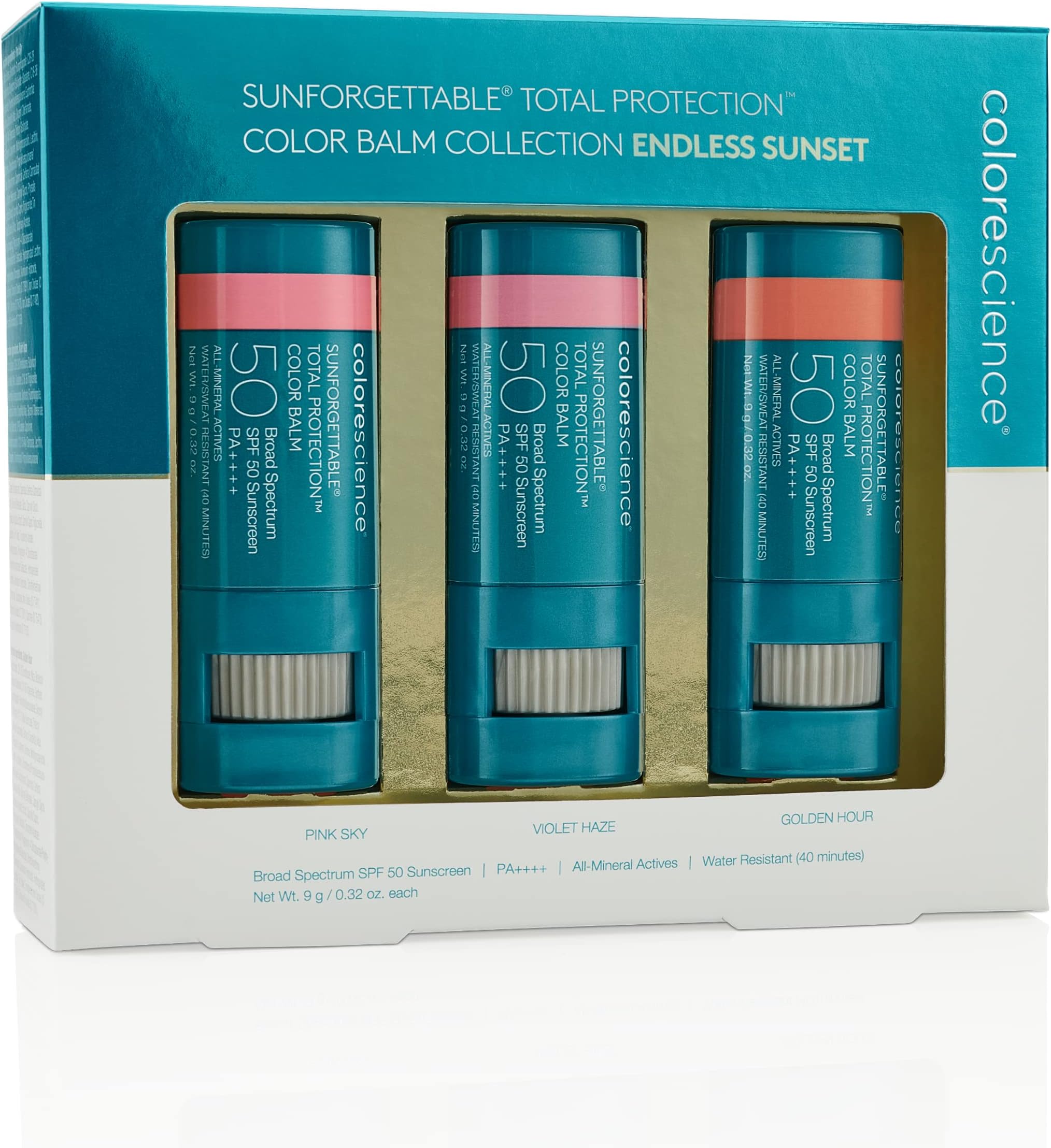 Colorescience Sunforgettable Total Protection Color Balm Collection Endless Sunset