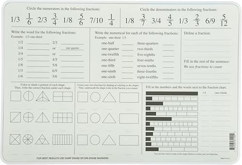 Miniatura 9 de Mantel individual de matemáticas Painless Learning