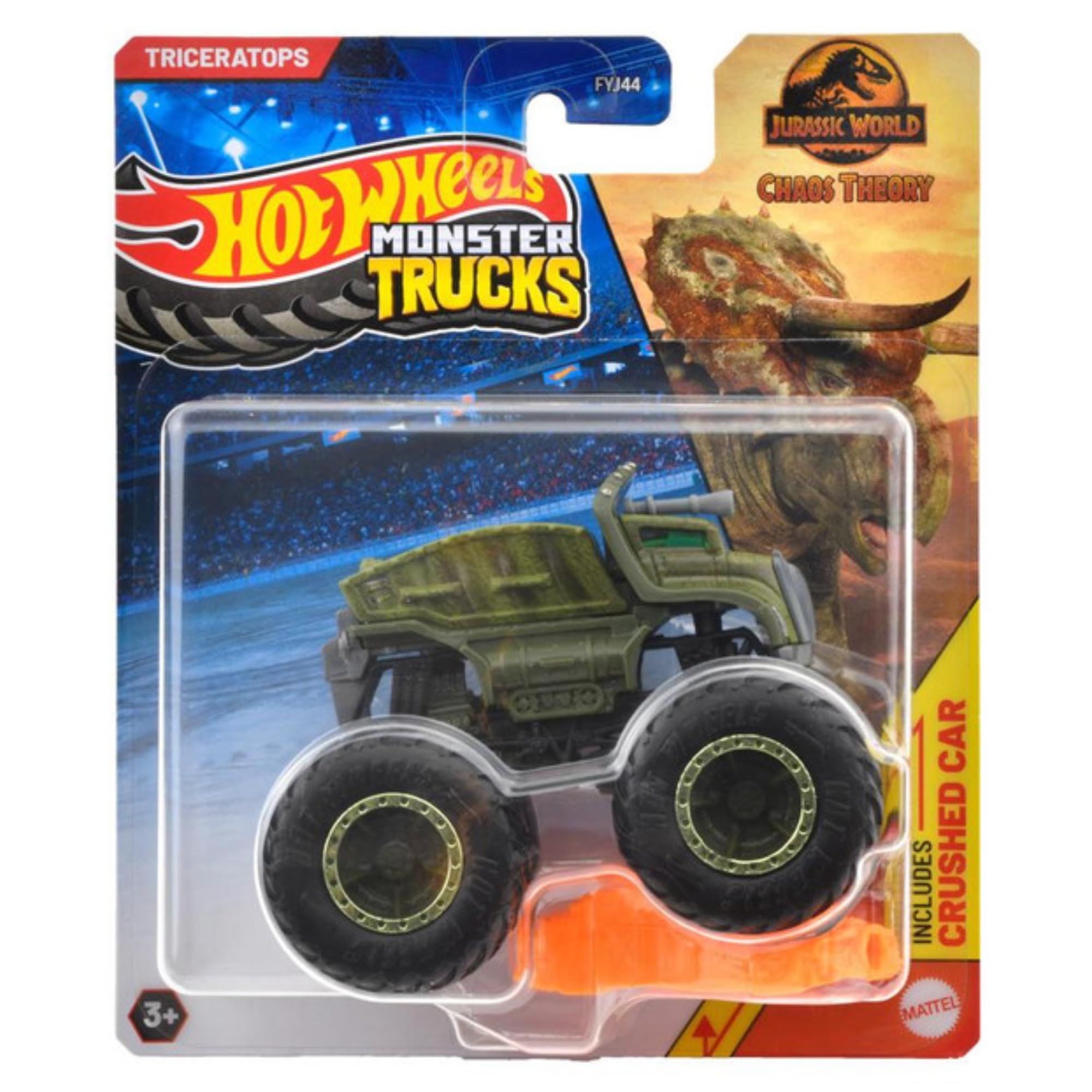 Hot Wheels Monster Trucks - (Jurassic World Triceratops - JDP85) โ image 1