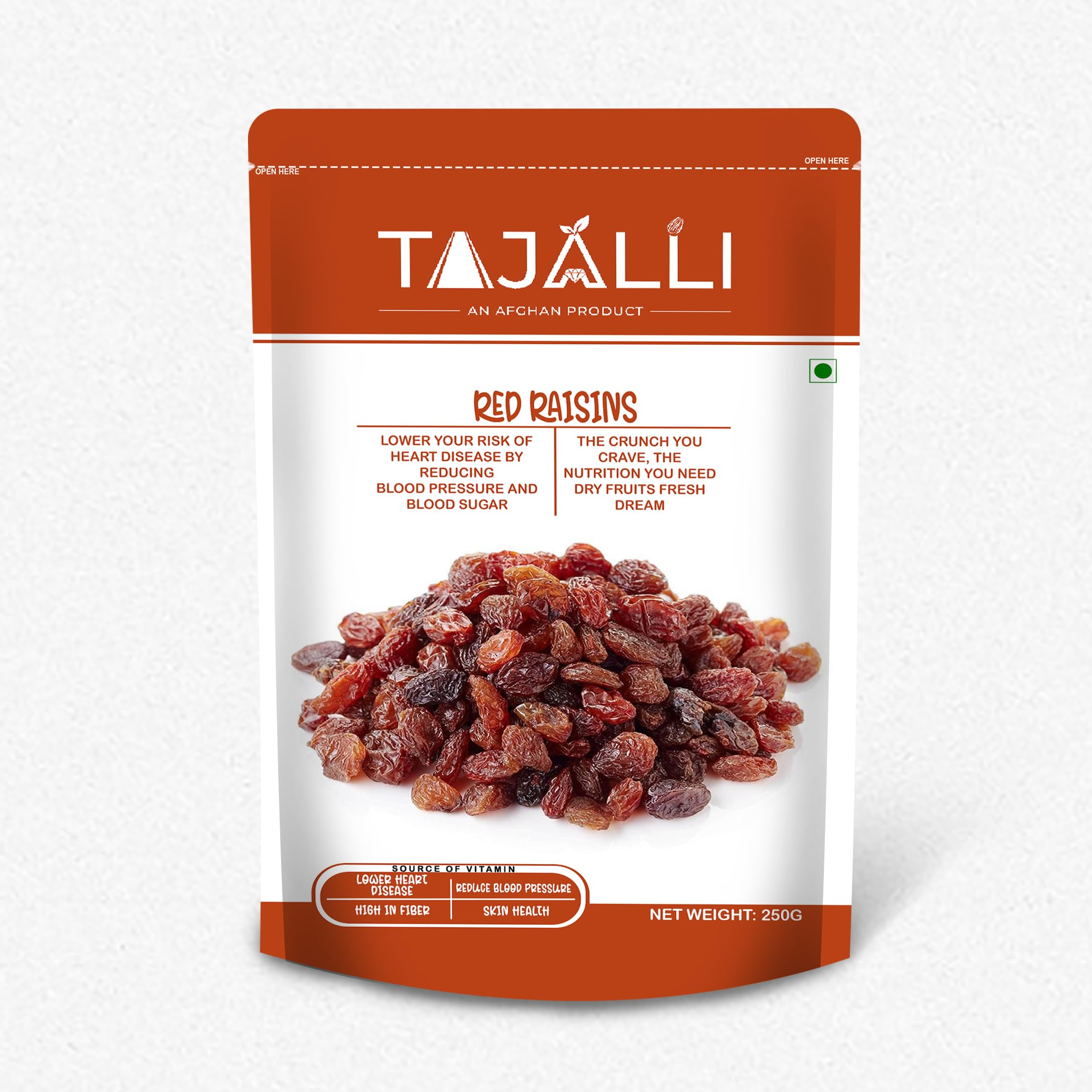 TAJALLI Premium Afghani Red Raisins | Premium Afghani Raisins | Afghani Special Red Raisins (500) (B0D9TQWNML) Amazon Price History, Amazon Price Tracker