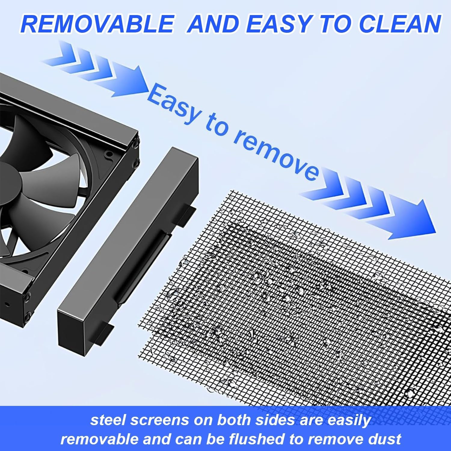 13-53inch Retractable Window Exhaust Fan Drilling Free Installation, Removable Vertical for Home, Kitchen & Office(43.31-45.28in)