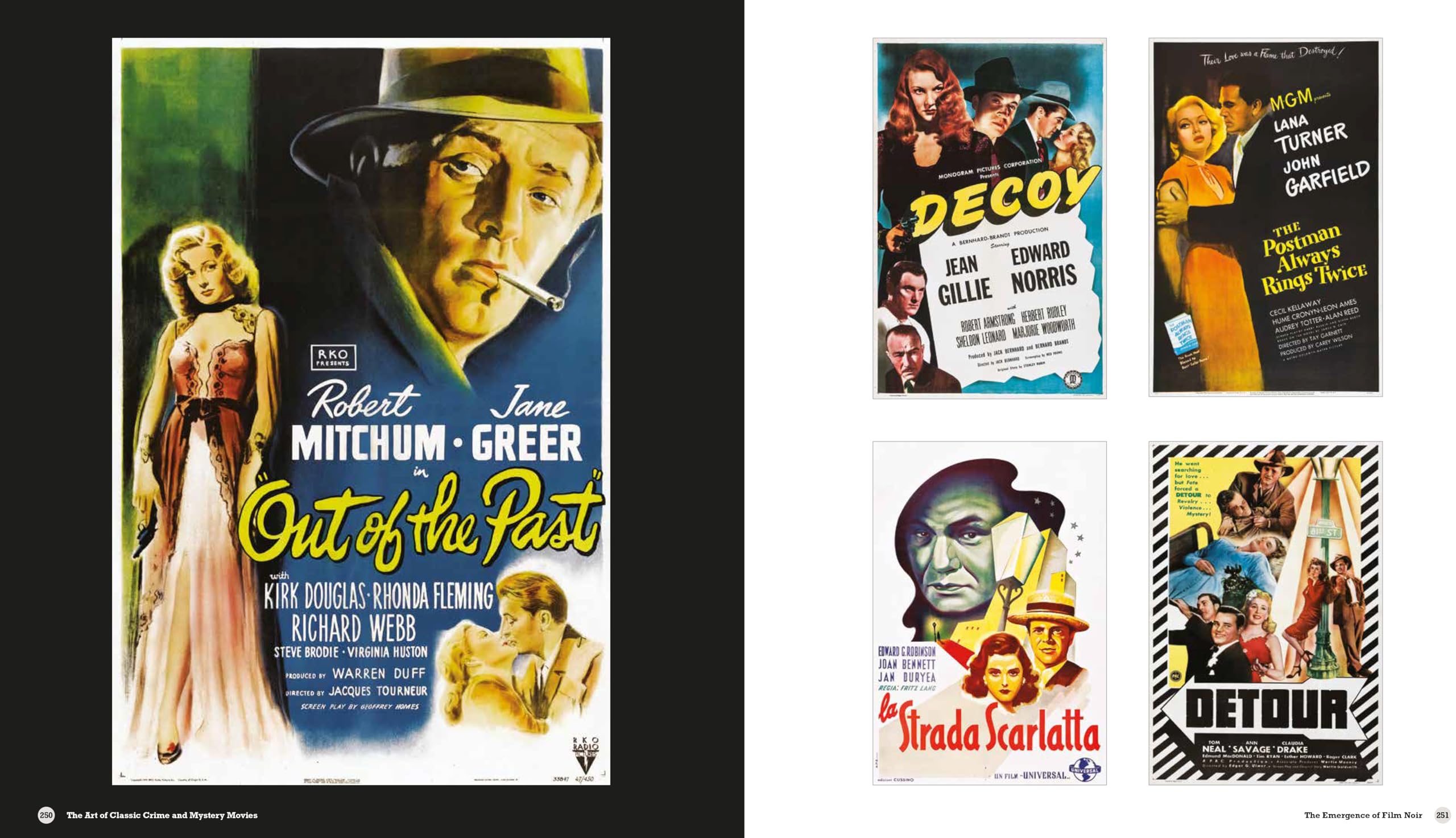 The Art of Classic Crime and Mystery Movies