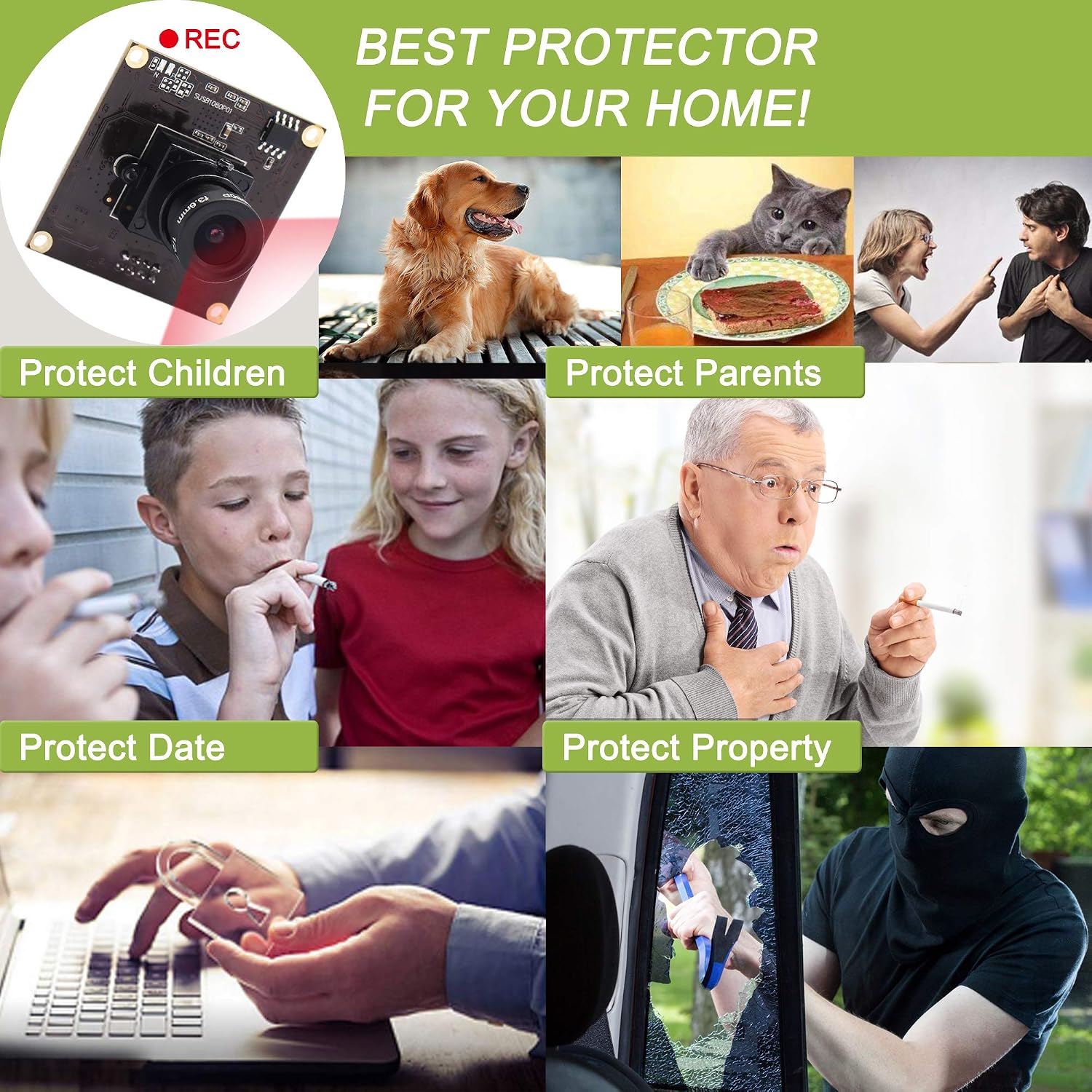 G USB3.0 Camera High Speed 50fps Web Cam Module,Full HD 1080P Web Camera,Wide Angle 3.6mm lens IMX291 Webcamera,0.01Lux Low Illumination Embedded usb Camera Module for Windows,Linux,Mac,Raspberry Pi - Image 5