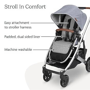 Amazon.com: UPPAbaby Reversible Seat Liner/Water-Resistant