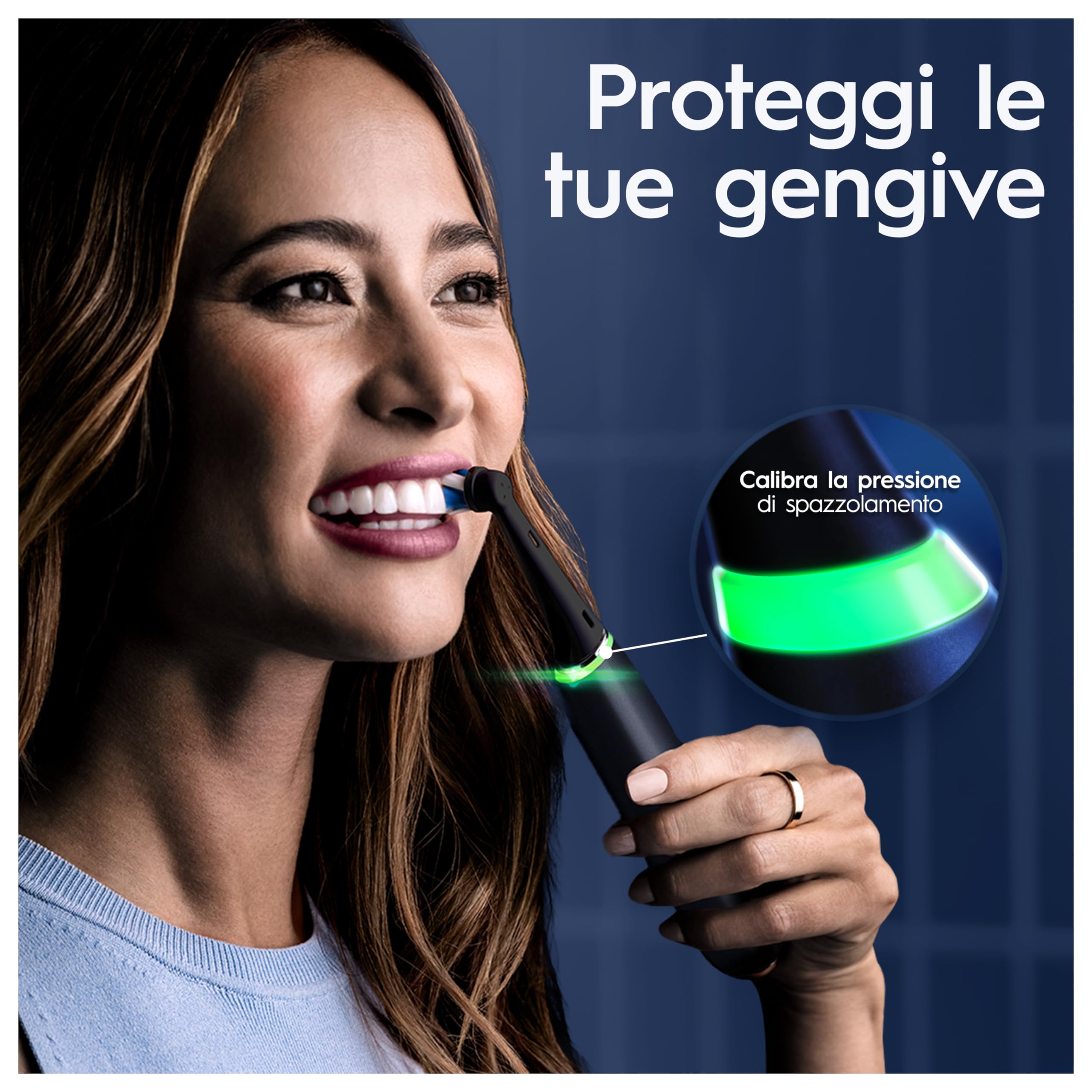 Oral-B Spazzolino Elettrico Ricaricabile iO 9N Bianco, 1 Spazzolino Elettrico, 2 Testine Di Ricambio, Custodia Da Viaggio con caricatore + Dentifricio Oral-B Pro-Expert, Pulizia Denti Efficace