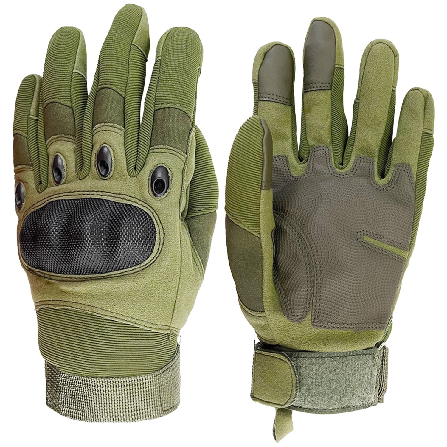 Sutekus Tactical Gloves Hard Knuckle Gloves with Touchscreen Fingers Hand Gear for Hiking Camping Hunting Combat Shooting Cycling