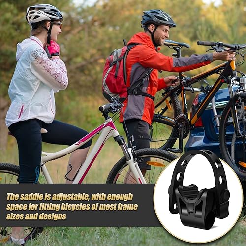 Miniatura 6 de Fabbay 8 juegos de correas de repuesto para portabicicletas, correa de enganche de bicicleta para automóvil, soporte de bicicleta, correa de goma