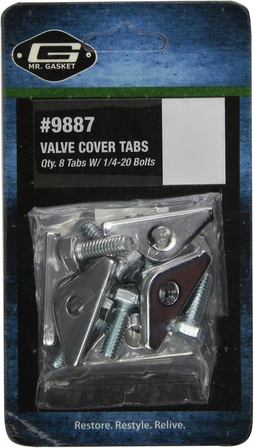 Mr Gasket - 9887 V.C.Bolts & Tabs-Sb Chev
