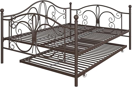 Miniatura 33 de DHP Bombay - Cama de metal Blanco,bronce