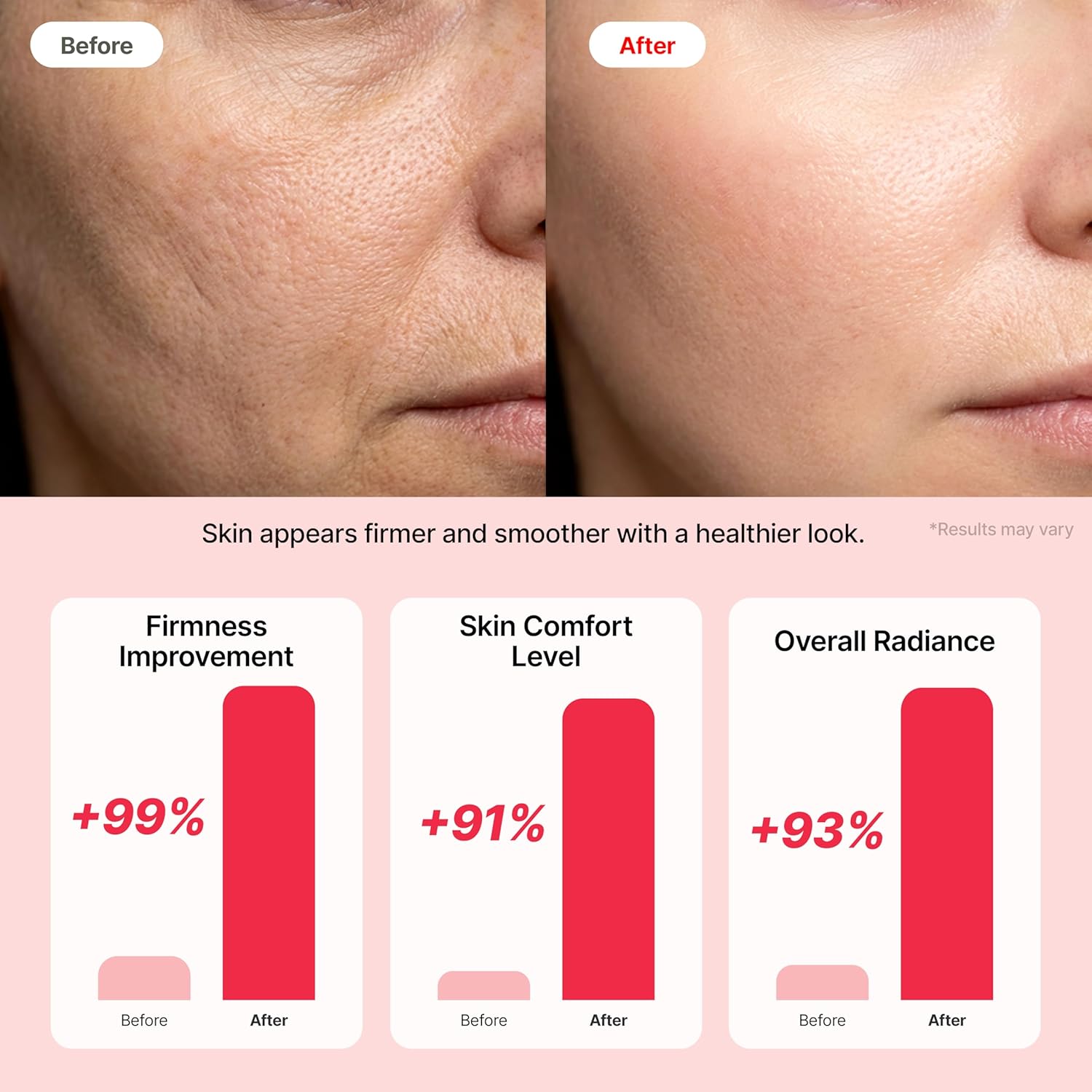 RAUME Radiance Boosting PDRN Ampule, Lightweight Firming Face Serum with 30,000ppm Salmon DNA PDRN, 9-Peptide Complex, Ceramide NP for Radiance & Elasticity, Korean Skin Care (50mL / 1.69 fl oz)