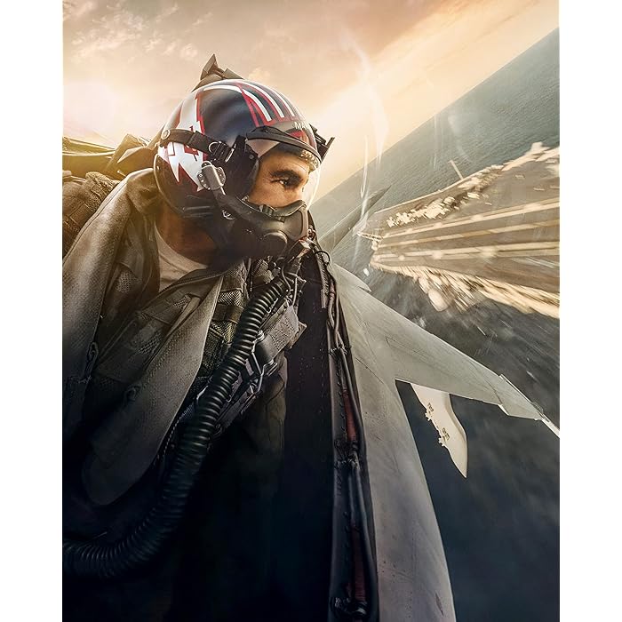 Buy Top Gun Maverick Movie Poster Prints Set of 6 Wall Art Decor