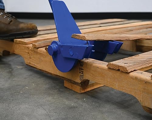 Miniatura 8 de Plataforma de acero de lujo para domar caballos, con asa 41 in Vestil SKB-DLX