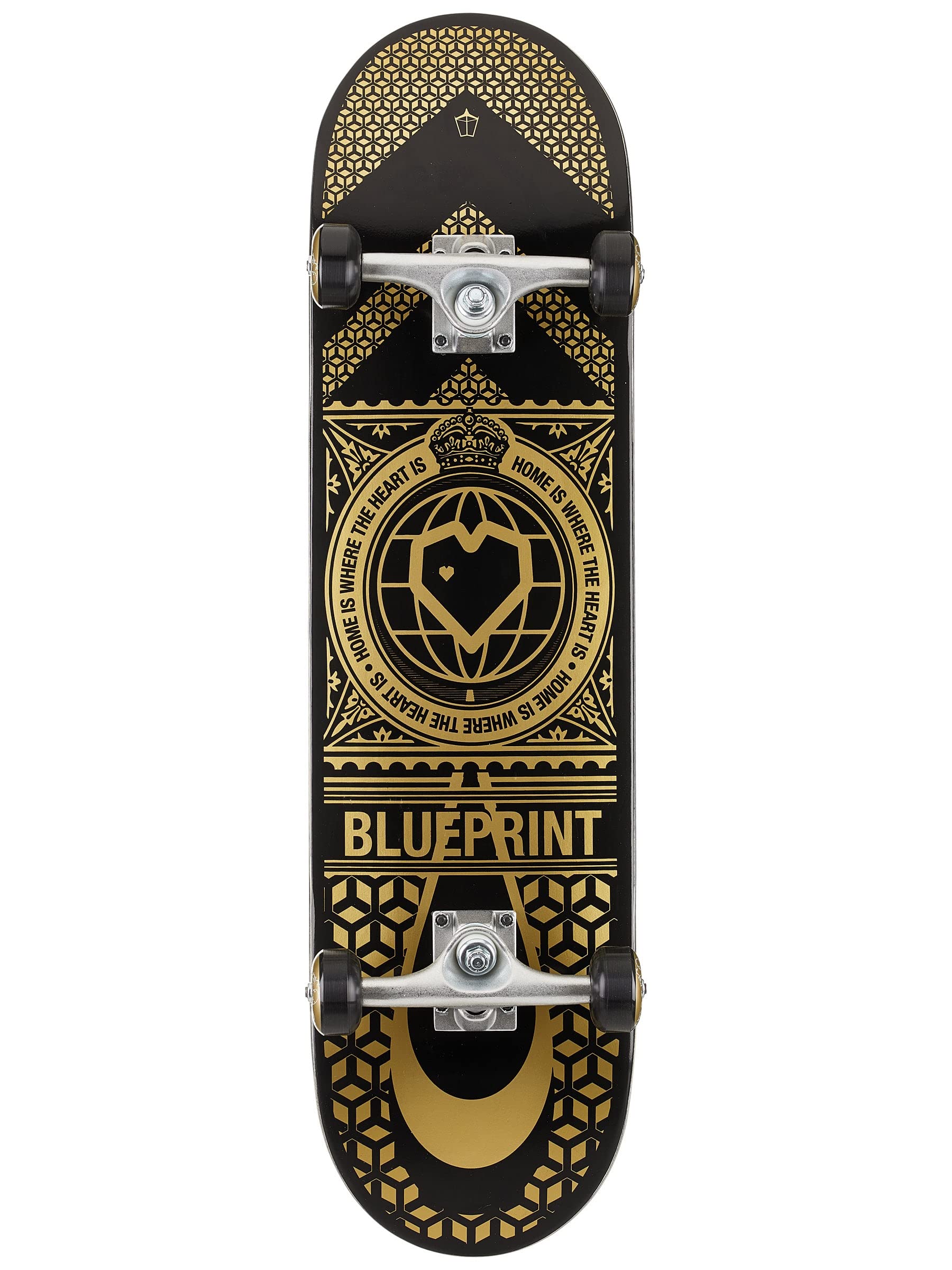 Blueprint Home Heart Skateboard Complet Unisexe-Adulte