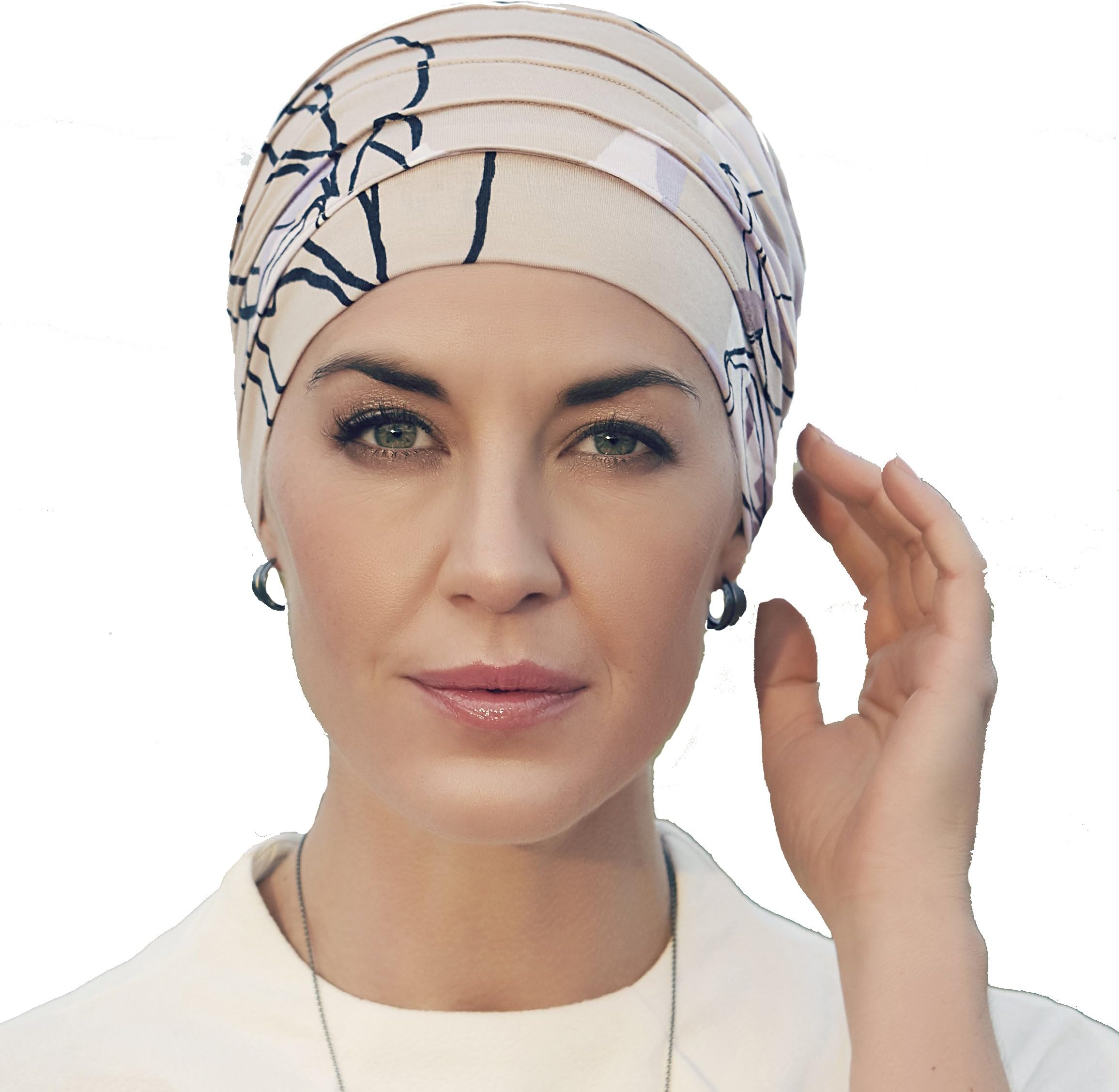 Christine Headwear Chemo Turban - Yoga Kaleidoscope Print