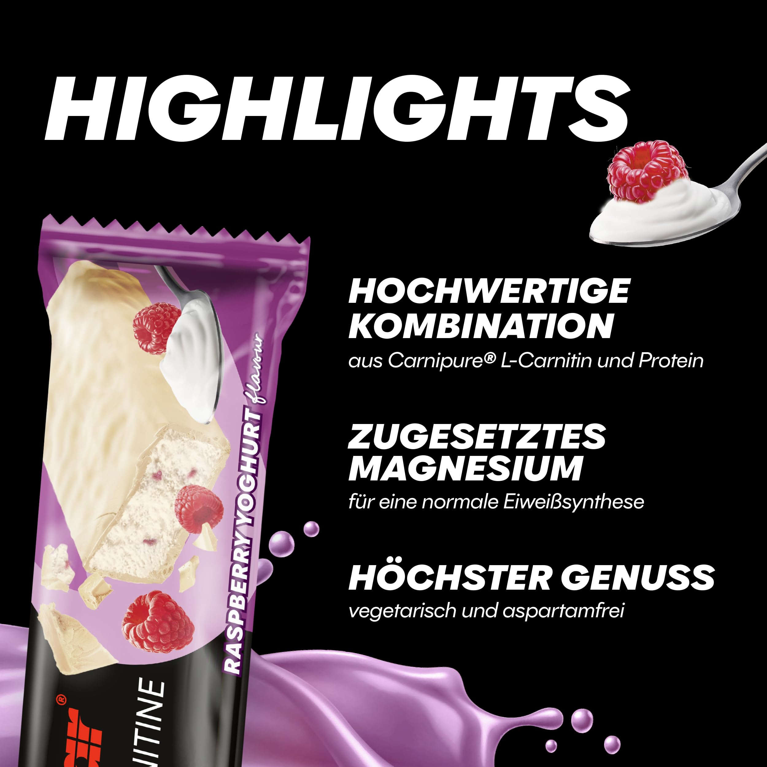 l carnitine protein bar America's first Creatine Protein Bar - Chocolate Peanut Butter JiMMYBAR!