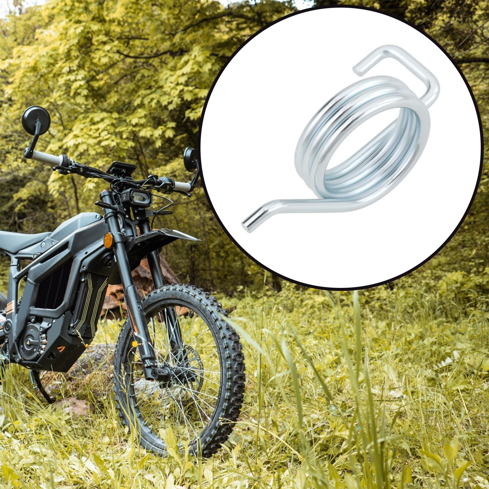 Sprężyny do podnóżków motocyklowych, kompatybilne z Talaria Sting, niekompatybilne z X3 Mx3 Mx4, 4 szt