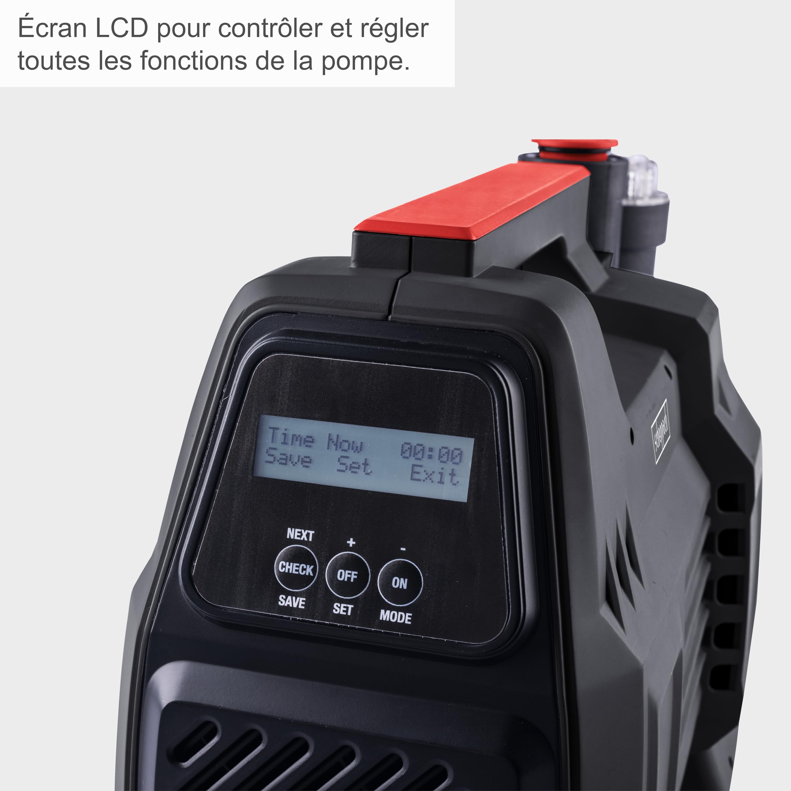 Scheppach Pompe à eau domestique GP1100JET LCD -1000W- pression max 3.6 bar