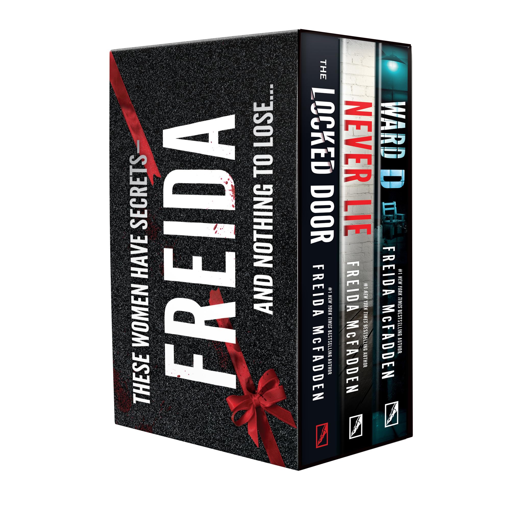 Freida McFadden 3 Book Boxed Set 2: Never Lie, Ward D and Locked