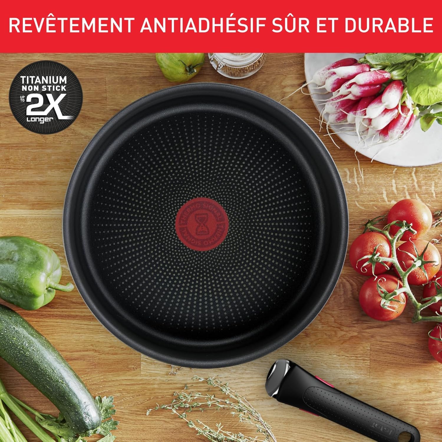 Set poêles et casseroles L896SD04