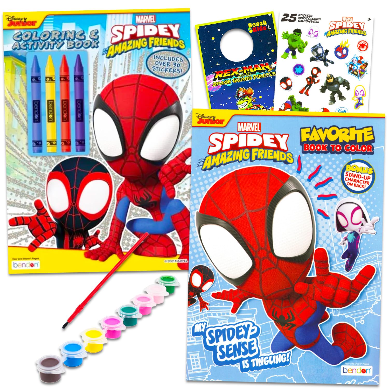 Spidey & Friends Schwimmbeutel Für Jungen – Offizielles Marvel-Merch Mit Netzoberteil & Kordelzug