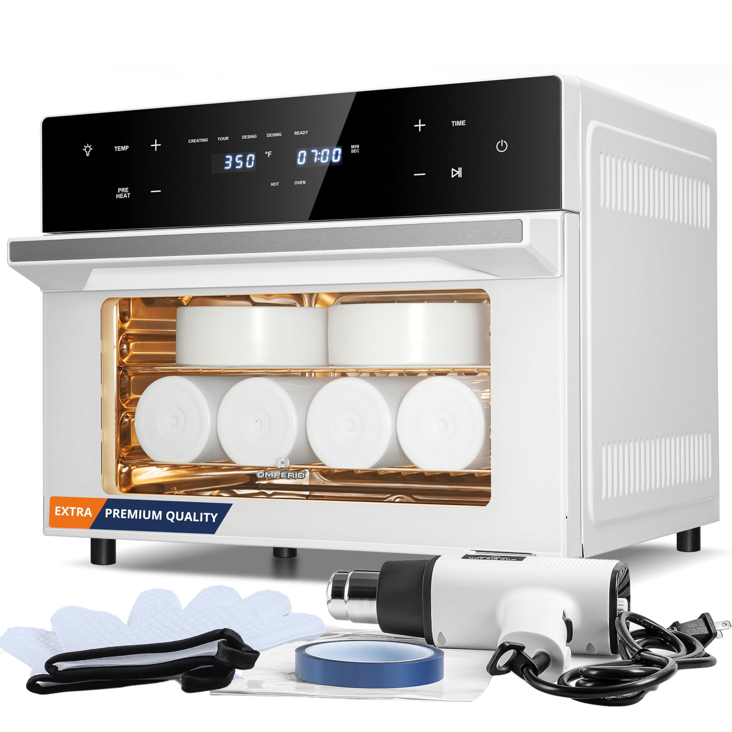 Buy OMPERIO Sublimation Oven Machine for Tumblers, 32Qt 110V 1800W