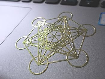 Amazon | RELIGHT メタトロンキューブ 神聖幾何学 エナジー ステッカー