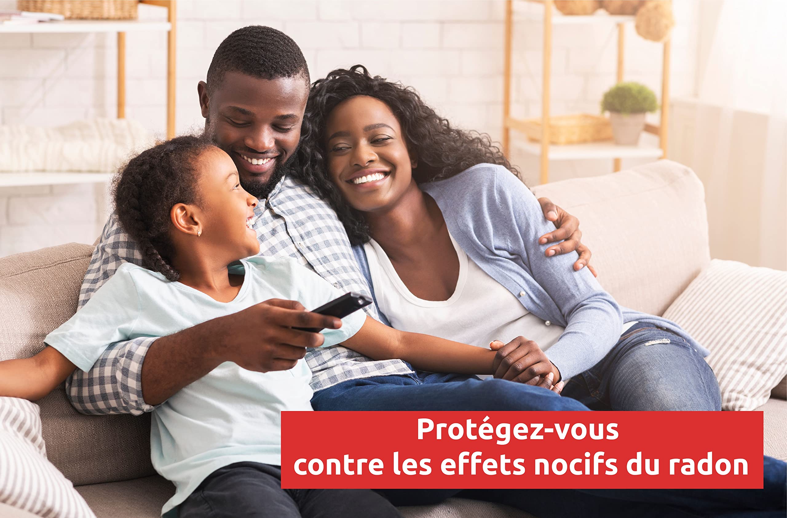 Radonova Radtrak³ - Dosimètre Radon | Détecetur fiable et précis, mesure du radon sur le long terme | Rapport numérique en ligne inclus | Parfait pour le Logement (3 détecteurs)