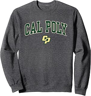 Cal Poly Mustangs Arch Over Logo Officially Licensed Sweatshirt Small