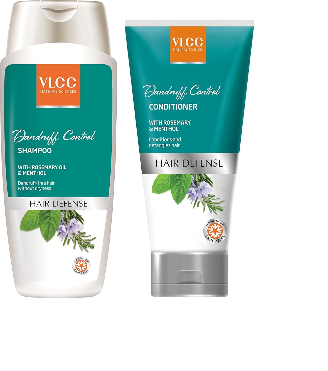 Buy VLCC Dandruff Controal Shampoo, 200ml and Conditioner, 100ml Online