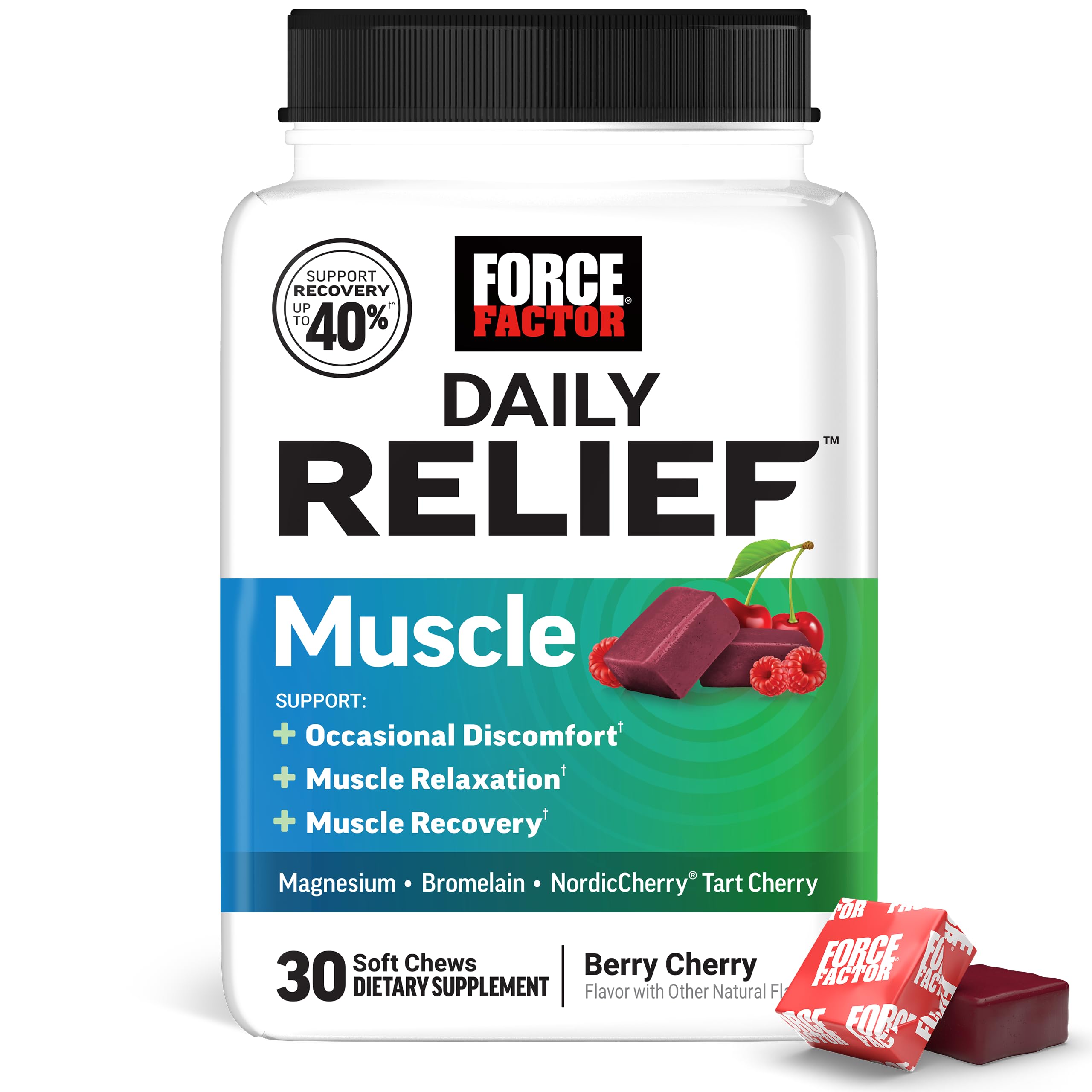 Force Factor Daily Relief Muscle Support Supplement