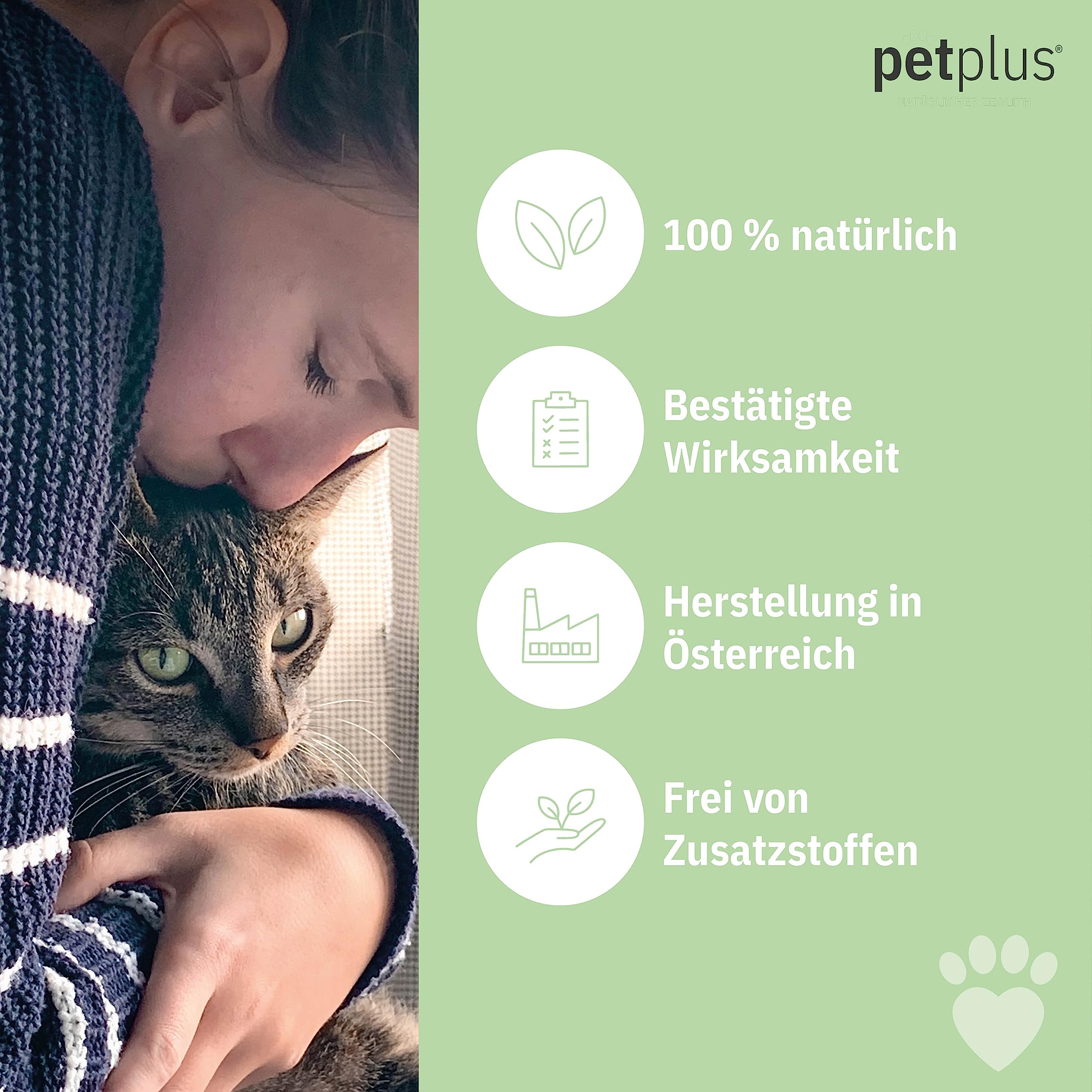 Klinoptilolith Pulver für Katze 250g für Darmreinigung, Premium, Keine Konservierungsstoffe, allergenfrei, Zeolith Pulver zur Entgiftung, Darmflora aufbauen