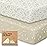 KeaBabies 2-Pack Organic Crib Sheets for Boys, Girls - 52x28 Fitted Crib Mattress Sheet Neutral, Breathable Jersey Cotton Cover for Baby Bed, Toddler Mattress, Soft & Cute Prints (Pine Grove)