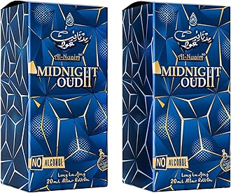 Attar Midnight Oudh, 20ml Alcohol Free Perfume Oil For Men