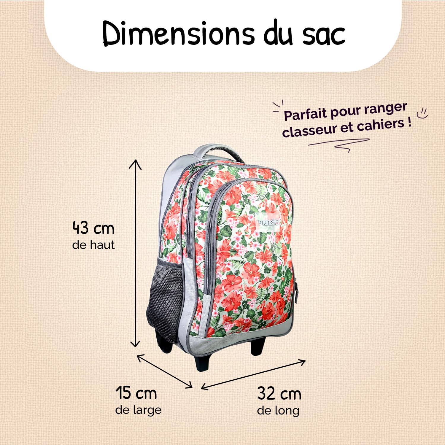 Bagtrotter - Sac à dos Primaire Fille - Pratique - Portage Confortable - Tons Bleu - Différents Modèles & Licences